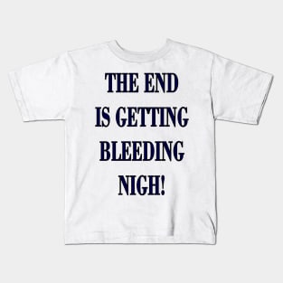 The End 01. Kids T-Shirt